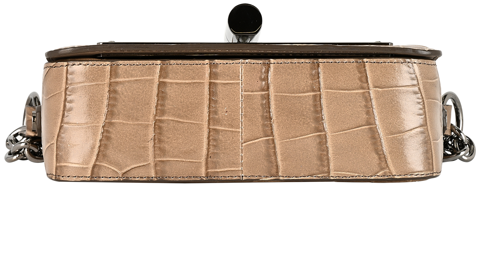 Small Natalia, &pound;550, Handbags, Beige, Leather, Top view